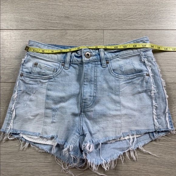 Pistola Winston High-Rise Cutoff Denim Shorts in Fast Lane - Picture 9 of 11